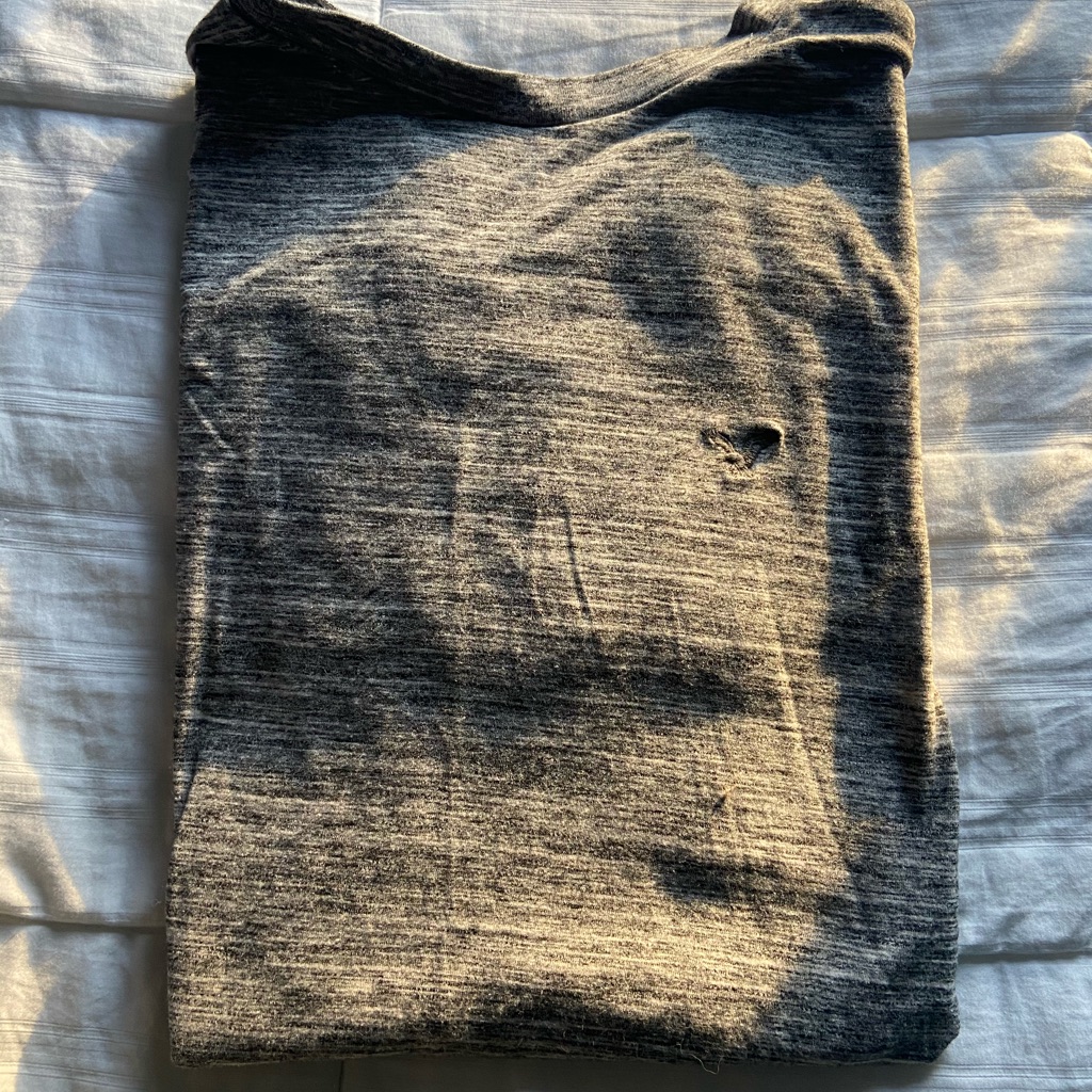 Gray American Eagle Tee